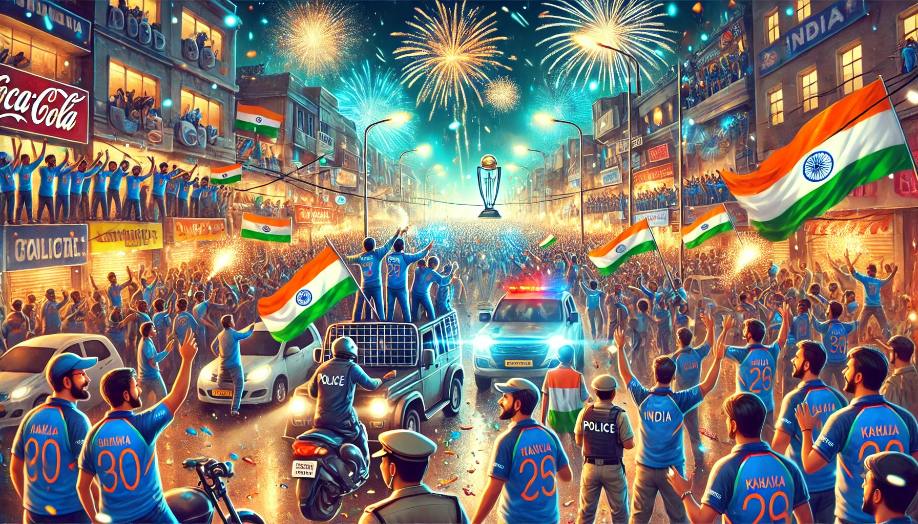 Hyderabad Erupts in Celebration as India Wins ICC Champions Trophy 2025